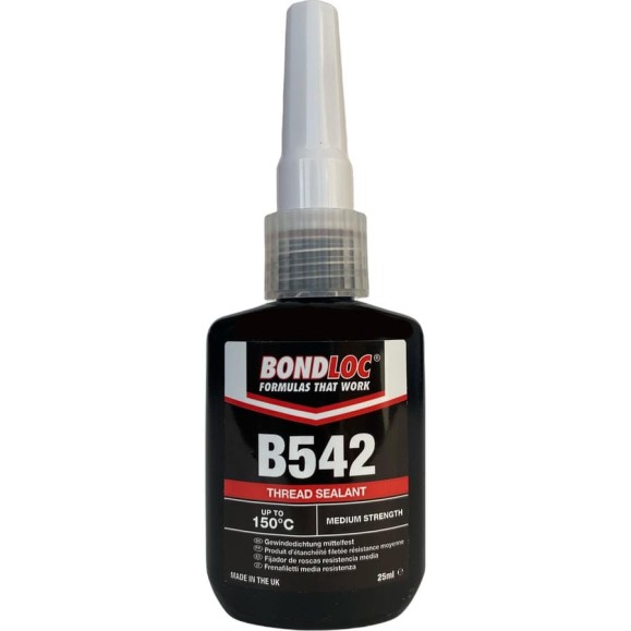 Резьбовой текучий герметик Bondloc B542 25 мл B54225ML
