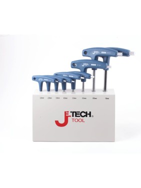 Шестигранные ключи Jetech с Т-образной ручкой набор на подставке 8шт 2-10 мм TPS-C8