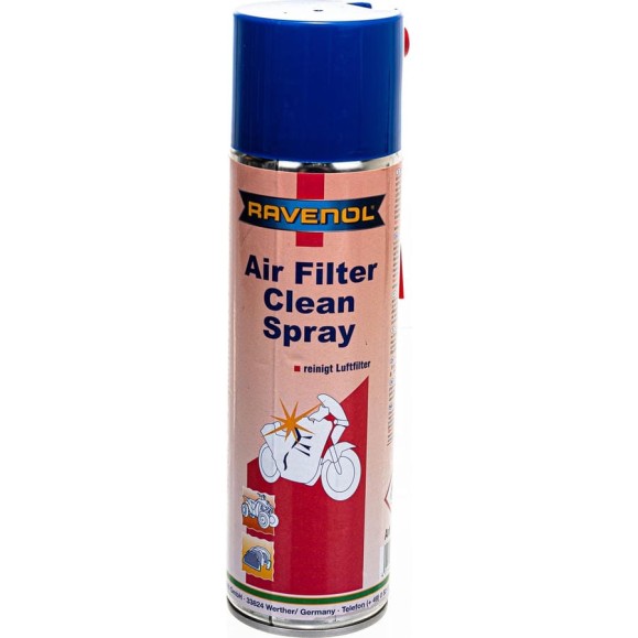 Очиститель для поролоновых фильтров RAVENOL Air Filter Clean-Spray 1360302-500-05-000 Очиститель для поролоновых фильтров RAVENOL Air Filter Clean-Spray 1360302-500-05-000