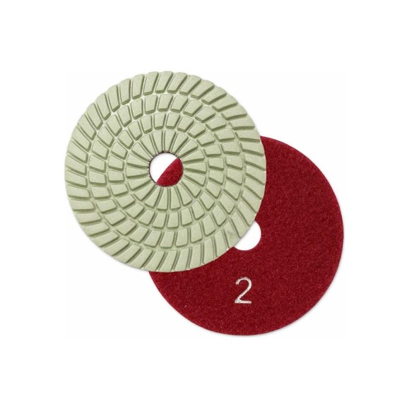 Круг алмазный гибкий шлифовальный АГШК SPIRAL WHITE 100x2.5 мм, №2, wet/dry TECH-NICK 128.120.8586 Круг алмазный гибкий шлифовальный АГШК SPIRAL WHITE 100x2.5 мм, №2, wet/dry TECH-NICK 128.120.8586