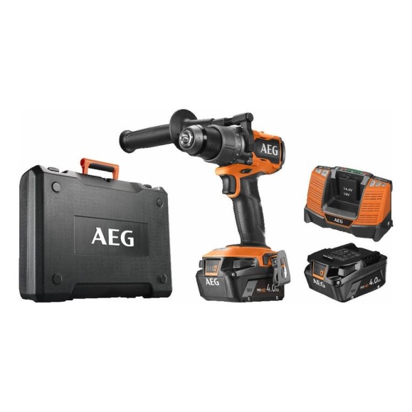 Бесщеточная аккумуляторная дрель-шуруповерт AEG 18В BS18C3BL-402C 4935478936