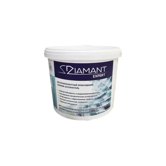 Затирка эпоксидная DIAMANT EXPERT небесный 045 Живая Краска 256775 Затирка эпоксидная DIAMANT EXPERT небесный 045 Живая Краска 256775