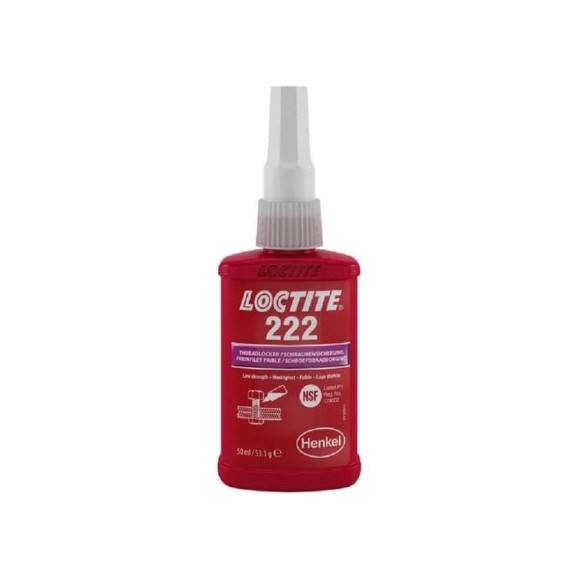 Фиксатор резьбы низкой прочности LOCTITE 222 10 мл 267358