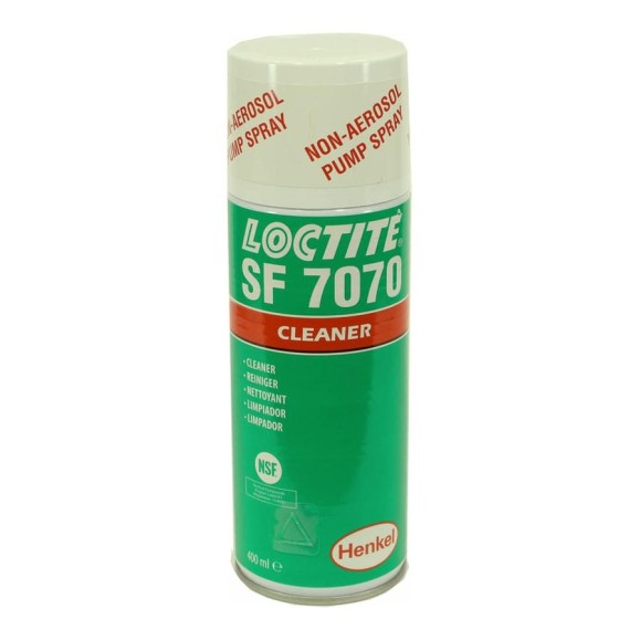 Очиститель спрей быстродействующий, для пластмасс, металлов LOCTITE SF 7070 400 мл 88365 Очиститель спрей быстродействующий, для пластмасс, металлов LOCTITE SF 7070 400 мл 88365