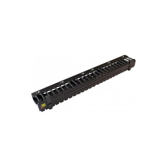 Кабельный органайзер с крышкой LANMASTER 19, 2U LAN-ORG/CV-2U
