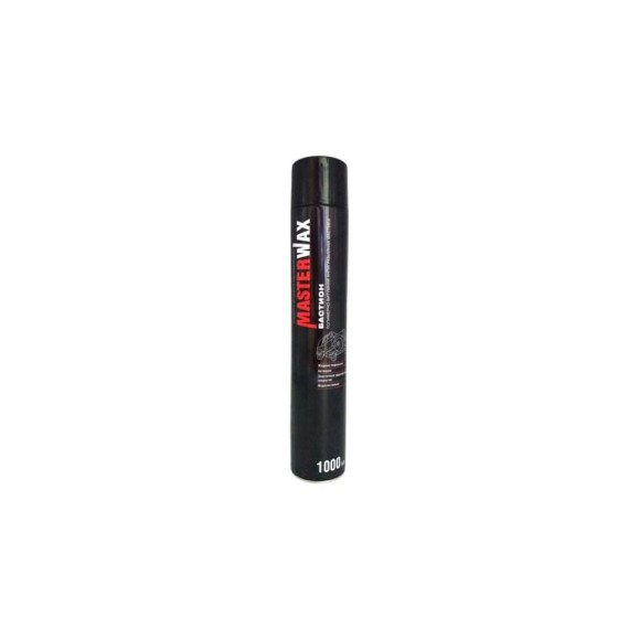Полимерно-битумная мастика MasterWax БАСТИОН аэрозоль, 1000 мл MW010604 Полимерно-битумная мастика MasterWax БАСТИОН аэрозоль, 1000 мл MW010604