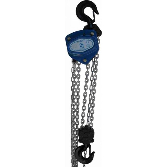 Ручная цепная таль Tractel Tralift 2,0Т 2F 6M 89898-6