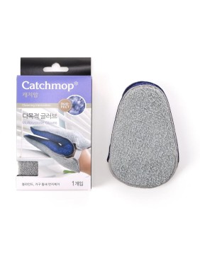 Универсальные перчатки для чистки CATCHMOP 12х18 см, синий/серый 3500-0121
