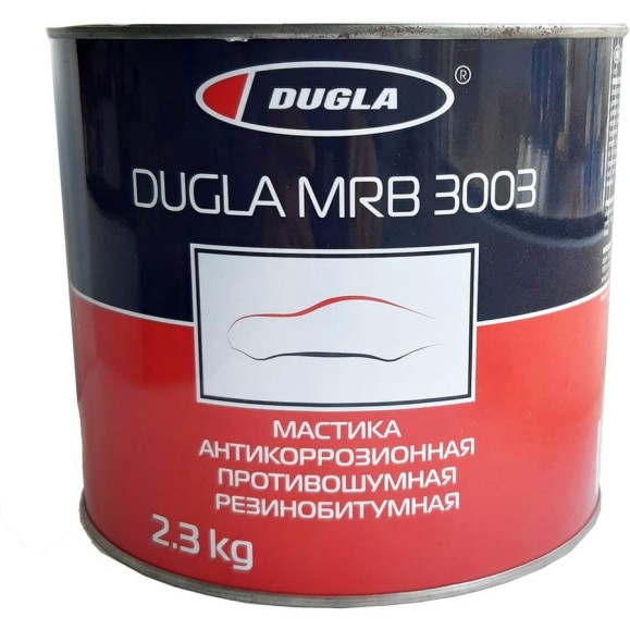 Антикоррозионная резинобитумная мастика Dugla MRB 3003 2,3 кг D010102