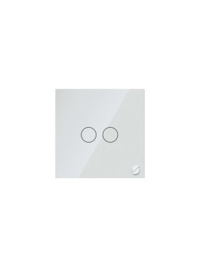 Умный двухклавишный выключатель Sibling белый Powerlight-WS2W 00-00003068