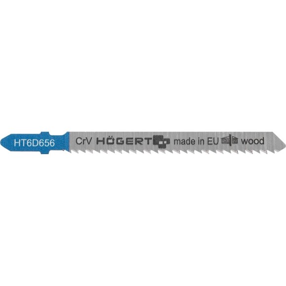 Полотно по дереву (2 шт; 75х100 мм; 10 TPI) для электролобзика HOEGERT TECHNIK HT6D656-2