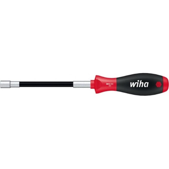 Отвертка Wiha SoftFinish гибкая, торцевая головка 372 SW5,5x150 01436