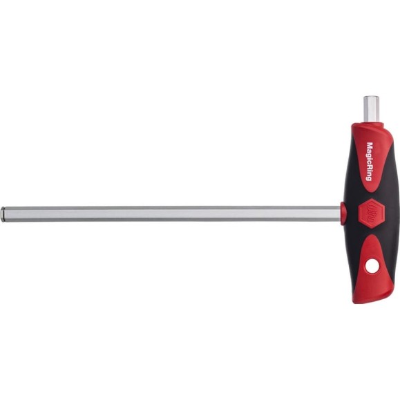 Шестигранная отвертка Wiha ComfortGrip, Т-образная, MagicRing 334DSR, SW6.0x150 26138