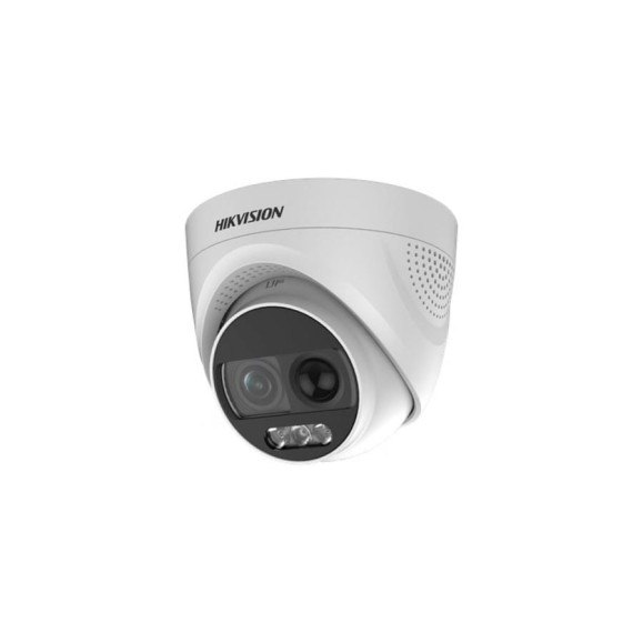 Камера с сиреной и LED подсветкой Hikvision до 20м DS-2CE72DFT-PIRXOF 3.6mm 2Мп уличная HD-TVI АВ5023951