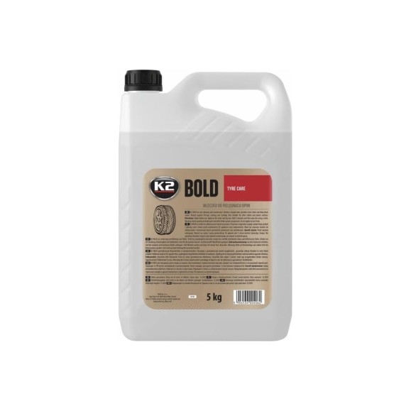 Очиститель резины K2 BOLD, 5л M190 Очиститель резины K2 BOLD, 5л M190