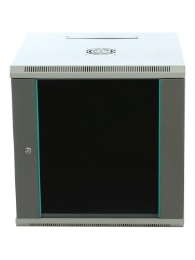 Серверный настенный шкаф W&T 12U 600х600 19 дюймов серый C126060GWTWOF