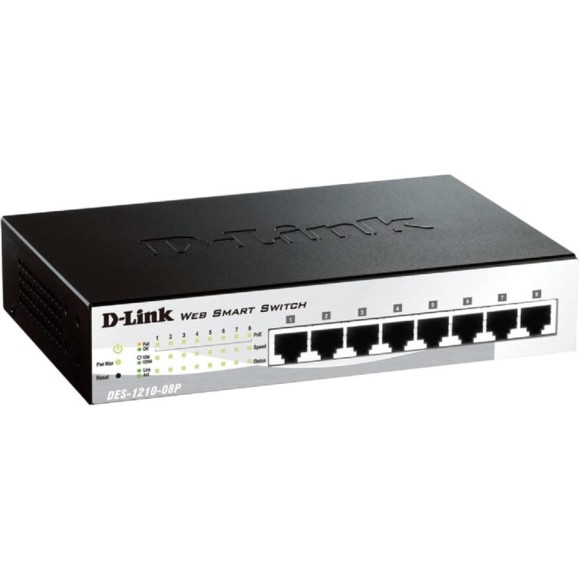 Коммутатор D-link DES-1210-08P