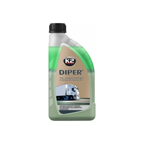Шампунь для бесконтактной мойки автобусов и грузовиков DIPER 1 кг K2 PRO M802