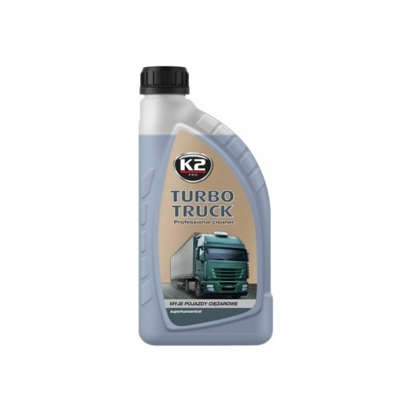 Шампунь для бесконтактной мойки автобусов и грузовиков TURBO TRUCK концентрат 1 л K2 PRO M842 Шампунь для бесконтактной мойки автобусов и грузовиков TURBO TRUCK концентрат 1 л K2 PRO M842
