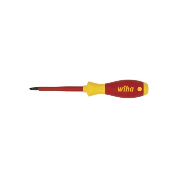 Отвертка Wiha SoftFinish electric Pozidriv PZ2x100 мм wih00879