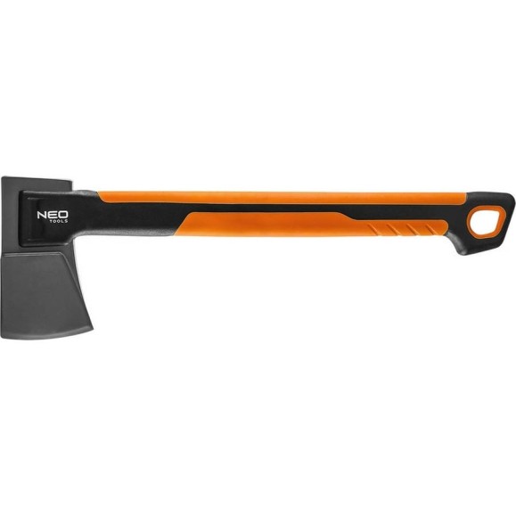 Универсальный топор NEO Tools 650 г, вес обуха 400 г, топорище из стекловолокна и TPR 27-030