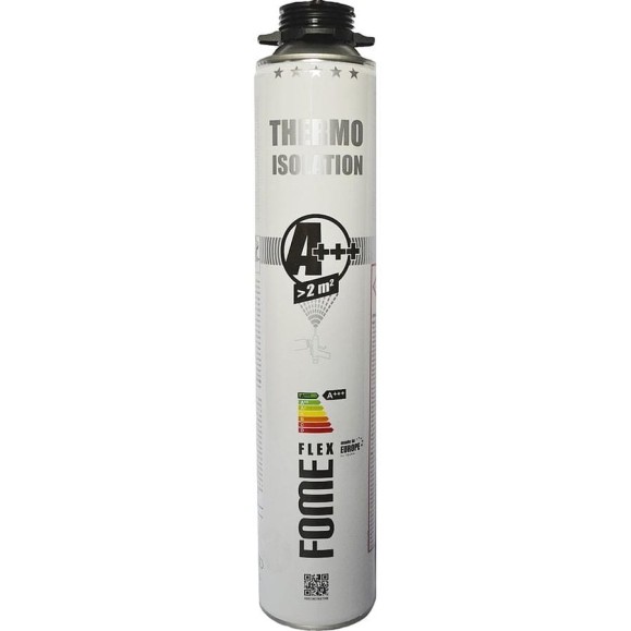 Напыляемый утеплитель FOME FLEX Thermo Isolation A+++, 900 мл 01-3-2-022