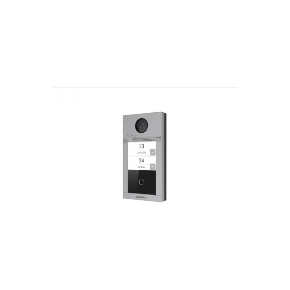IP вызывная панель Hikvision на двух абонентов с ИК-подсветкой и Wi-Fi DS-KV8213-WME1 2Мп 23760