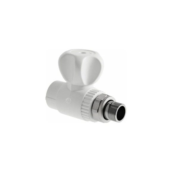 Шаровой кран для радиатора SLT AQUA PP-R 25х3/4 мм прямой SLTFA3252