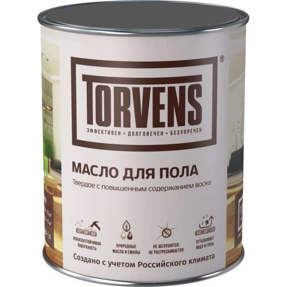 Масло для пола Torvens бесцветное, 5 л 00-00009243 Масло для пола Torvens бесцветное, 5 л 00-00009243
