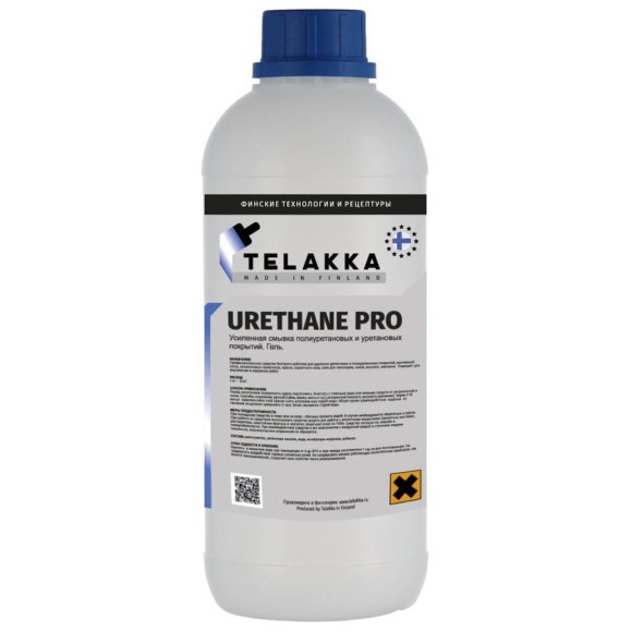 Усиленная смывка полиуретана/уретана Telakka URETHANE PRO 1 кг 4631160698842