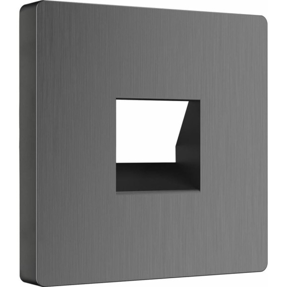 Накладка WERKEL для телефонной розетки R-J11 графит рифленый W1192004 a050743