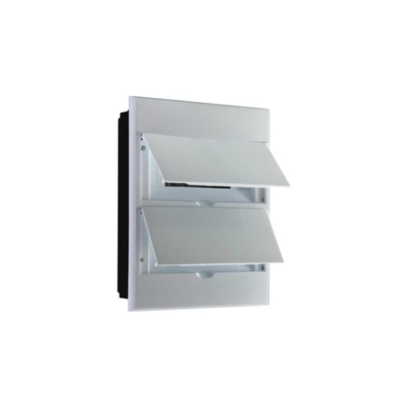 Распределительный встраиваемый щит KRANZ на 24 модуля ЩРВ-П-24 IP41 пластик белый KR-11-0225