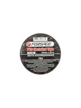 Изоляционная лента Forsage ПВХ, 19 мм x 20 м 17255 F-130