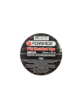 Изоляционная лента Forsage ПВХ, 19 мм x 20 м 17259 F-130W