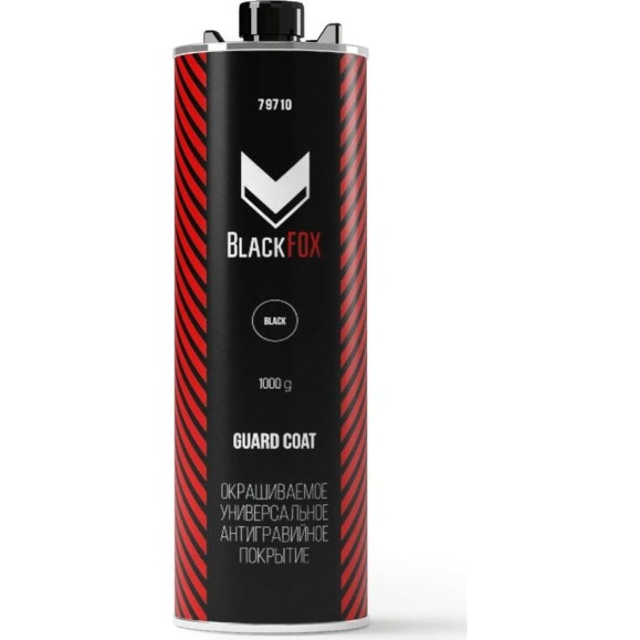 Антигравий BlackFox KS-1000, черный 1л 79710 Антигравий BlackFox KS-1000, черный 1л 79710