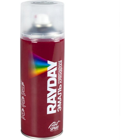 Алкидная аэрозольная краска RAYDAY Ral 7040 серая, 520 мл Rd-045 223192