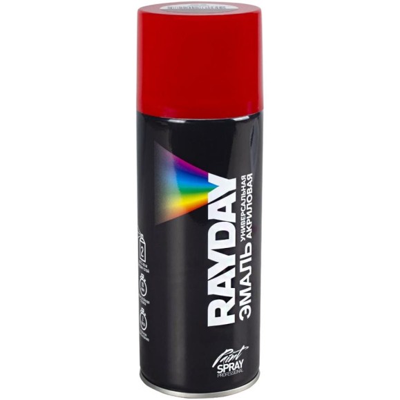 Акриловая аэрозольная краска RAYDAY Ral 3011 вишневая, 520 мл Rd-066 223212 Акриловая аэрозольная краска RAYDAY Ral 3011 вишневая, 520 мл Rd-066 223212