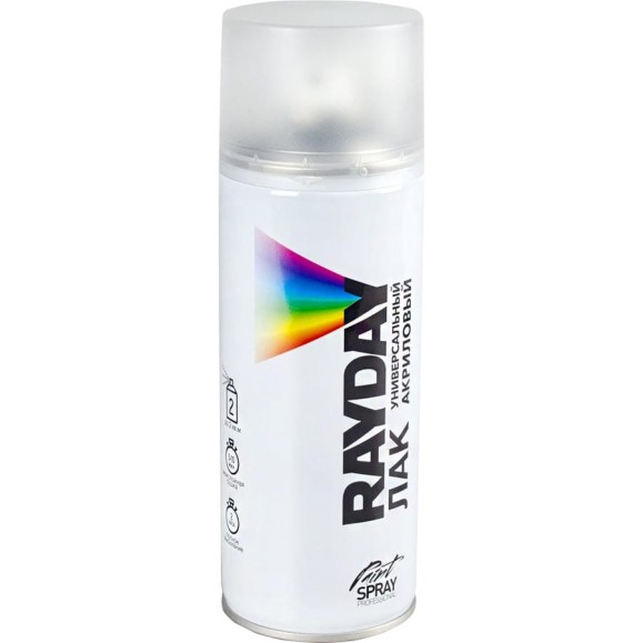 Аэрозольный акриловый лак RAYDAY матовый, 520 мл Rd-029 223176 Аэрозольный акриловый лак RAYDAY матовый, 520 мл Rd-029 223176