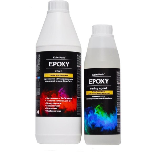 Набор для изготовления эпоксидной смолы PALIZH KolerPark 1,5 кг KP.EPOXY-1.5 11606711