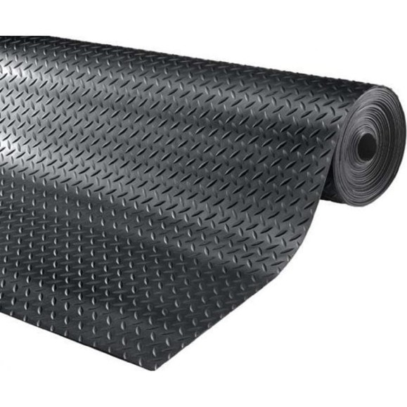 Резиновое рулонное покрытие ComeForte Елочка 1,5х10 м Diamond Rubber СС002780