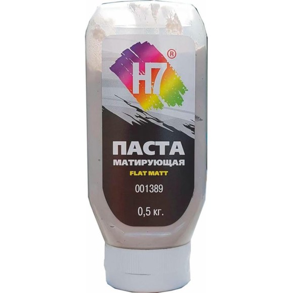 Паста матирующая FLAT MATT 500 г H7 001389 Паста матирующая FLAT MATT 500 г H7 001389