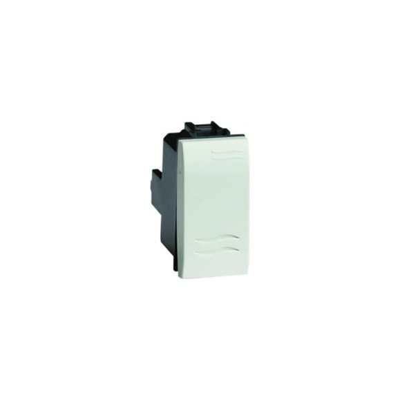 1-клавишный переключатель DKC BRAVA EV, RAL 9001, 75011S