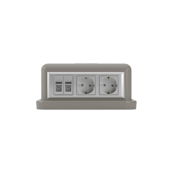 Башенка напольная DKC BUS 12 модулей сер. 09070DIY Башенка напольная DKC BUS 12 модулей сер. 09070DIY