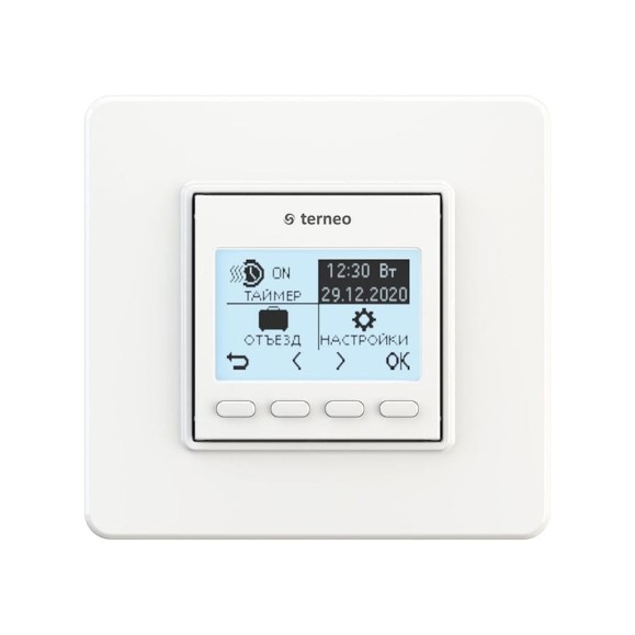 Терморегулятор Terneo pro слоновая кость 4820120220906 Терморегулятор Terneo pro слоновая кость 4820120220906