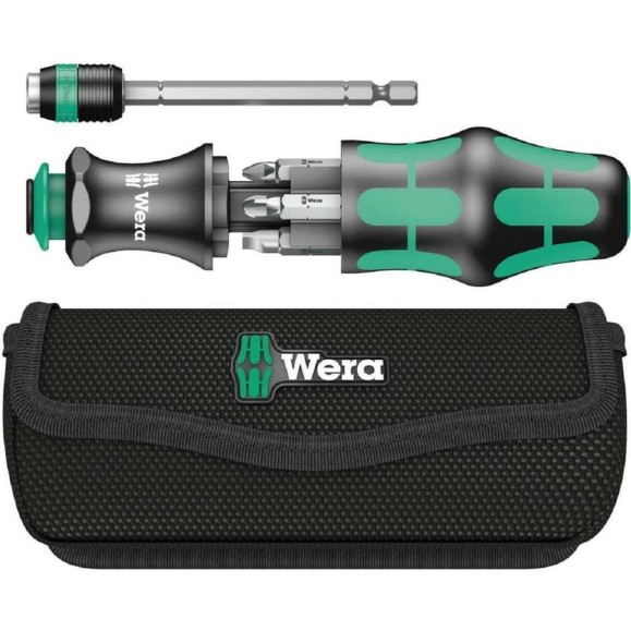 Набор бит с рукоятью WERA KRAFTFORM KOMPAKT 25, SATZ 7TLG WE-051024 Набор бит с рукоятью WERA KRAFTFORM KOMPAKT 25, SATZ 7TLG WE-051024
