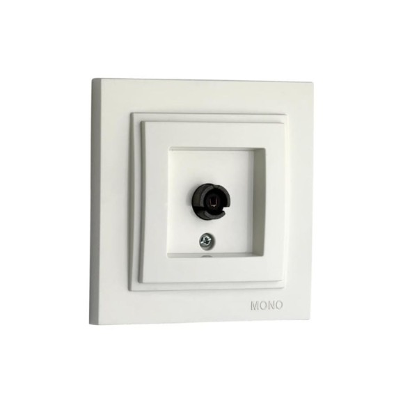 TV розетка конц. с экраном Mono Electric DESPINA жемчуг 102-252505-138 TV розетка конц. с экраном Mono Electric DESPINA жемчуг 102-252505-138