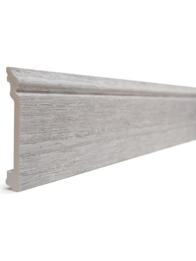 Напольный плинтус Decor-Dizayn ударопрочный влагостойкий цвет дуб беленый 100Х16Х2400 мм 701-89SH Напольный плинтус Decor-Dizayn ударопрочный влагостойкий цвет дуб беленый 100Х16Х2400 мм 701-89SH