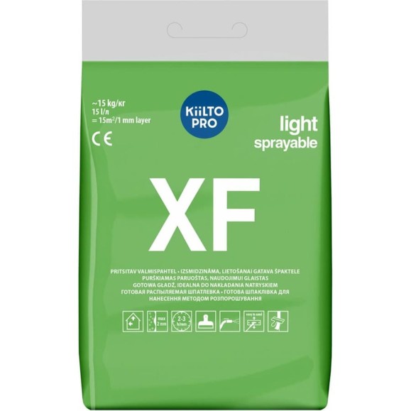 Готовая шпатлевка KIILTO XF 15 кг T2016.015