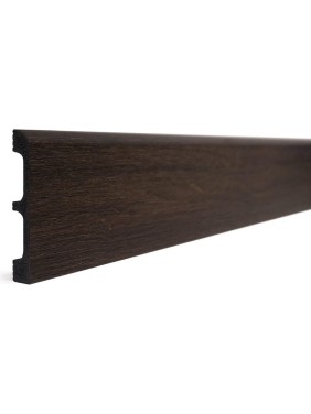 Плинтус напольный ударопрочный влагостойкий (венге; 80Х13Х2400 мм) Decor-Dizayn 706-93SH Плинтус напольный ударопрочный влагостойкий (венге; 80Х13Х2400 мм) Decor-Dizayn 706-93SH