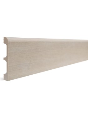 Плинтус напольный ударопрочный влагостойкий (ваниль; 80Х13Х2400 мм) Decor-Dizayn 706-77 Плинтус напольный ударопрочный влагостойкий (ваниль; 80Х13Х2400 мм) Decor-Dizayn 706-77